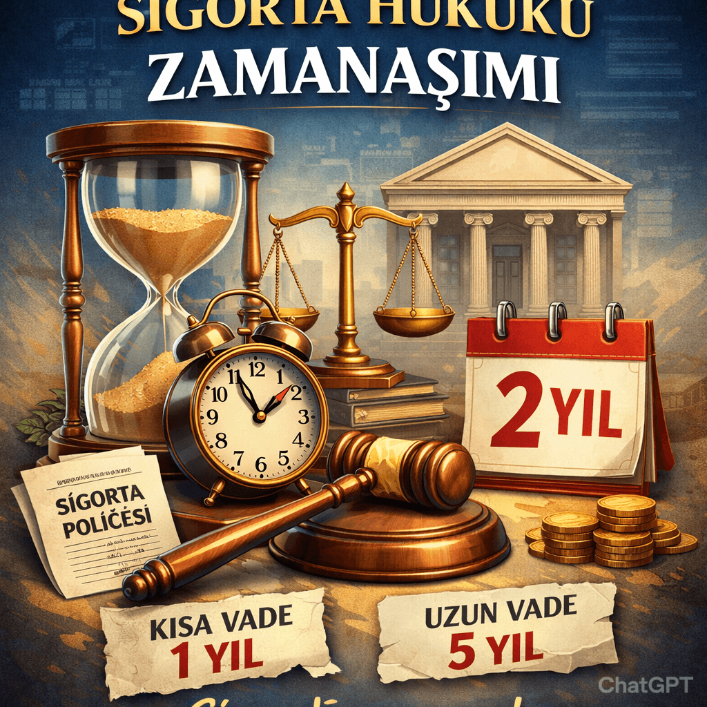📌 Sigorta Hukukunda Zamanaşımı: Hak Kaybının Sessiz Tehlikesi