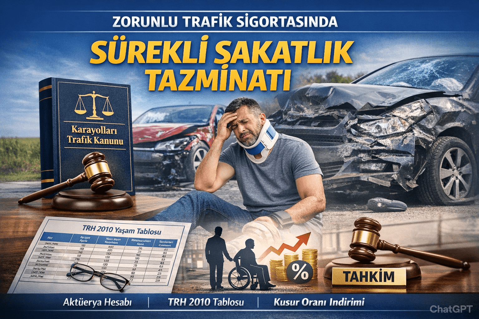 Zorunlu Trafik Sigortasında Sürekli Sakatlık Tazminatı